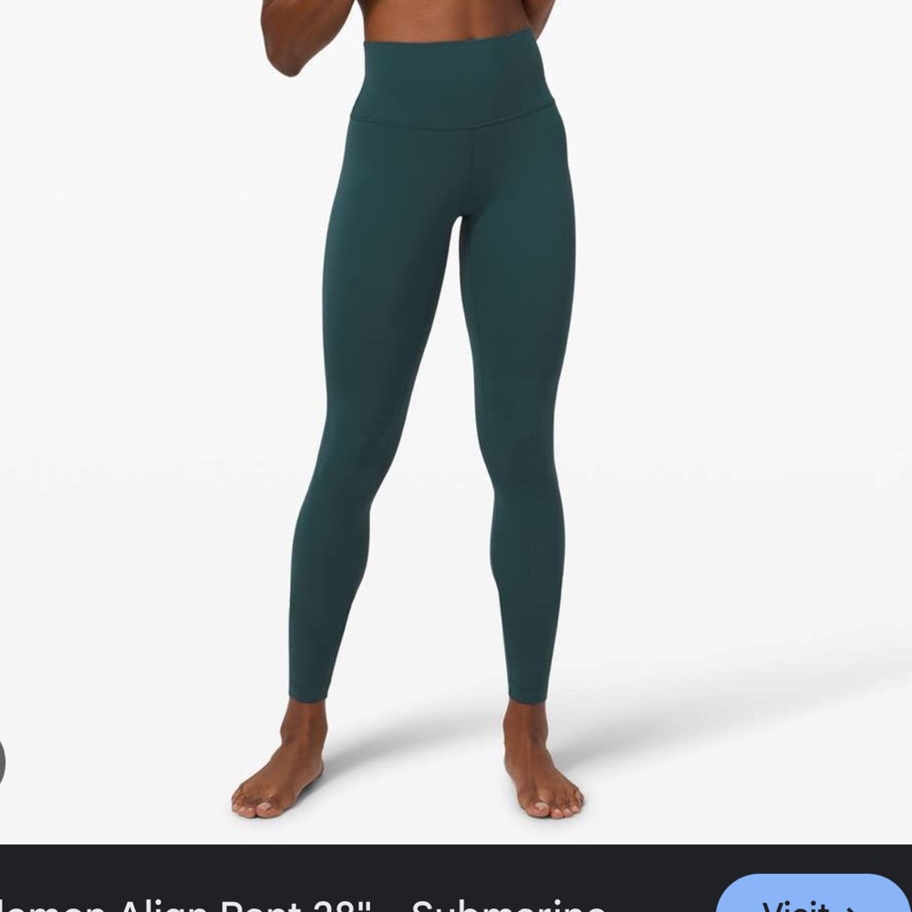 Lululemon align 28” leggings size 6